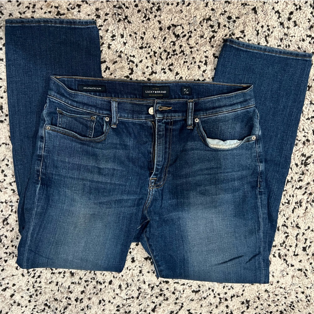 Lucky Brand Men's Denim jeans 410 athletic slim 34/32